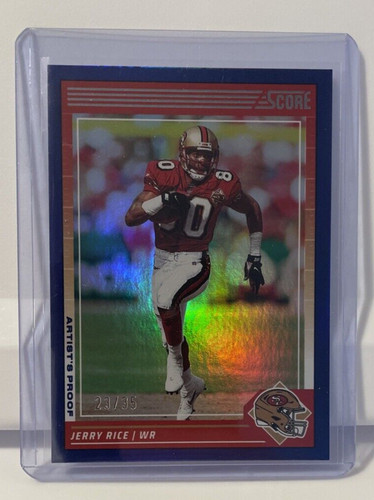 2024 Panini Score Football Artist's Proof Jerry Rice #298