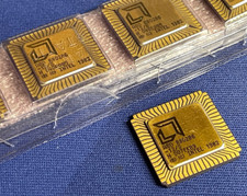 R80286-12/S AMD Vintage 1988/90 CPU Gold 68-PIN LCC New 80286 LARGE LOGO
