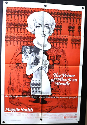 Original Full Sheet Poster (27''x41'') for ''The Prime of Miss Jean Brodie'' - 1969