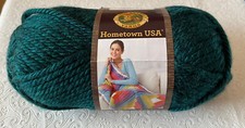 LION BRAND HOMETOWN USA 1 Skein 100% Acrylic Yarn Color #175 Montpelier Peacock