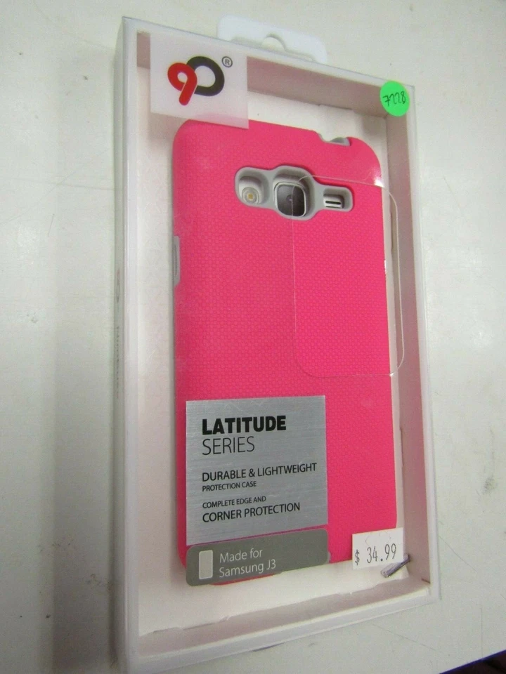 NIMBUS PHONE CASE, FITS SAMSUNG J3, PINK, PLEASE READ!! 7228 - Image 2 of 3