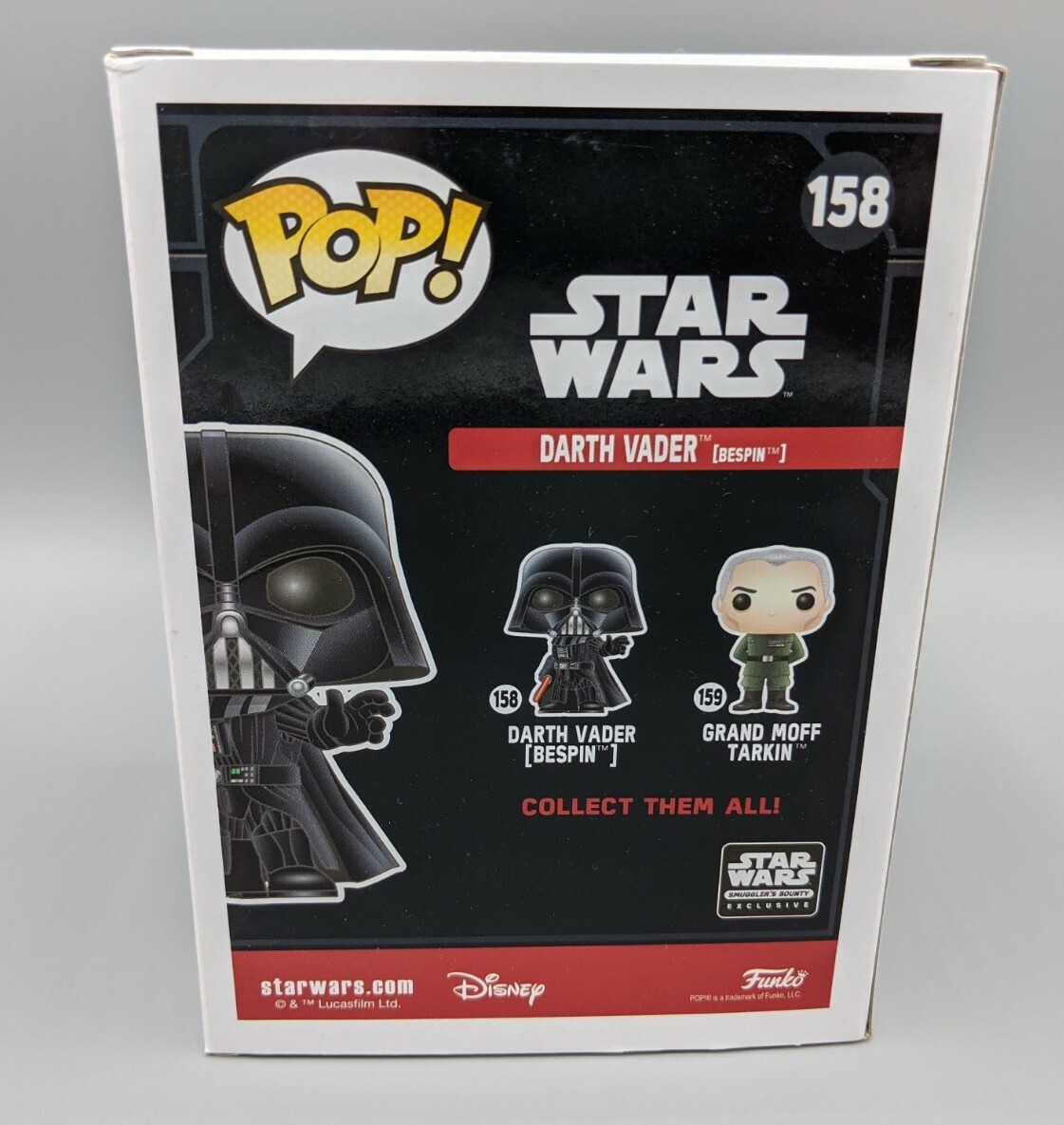 darth vader funko pop 158