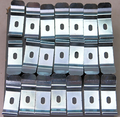 Lot of 21 Vertical Blind C Clip Ceiling Mount Install Bracket For 1 1/2'' Rail