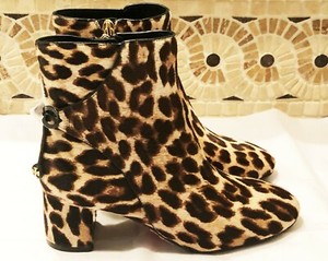 tory burch leopard booties