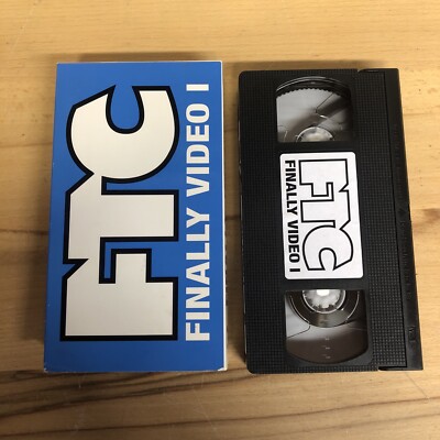 FTC - FINALLY - VHS SKATE VIDEO #1 - SAN FRANCISCO CARROLL SANCHEZ RARE HTF OOP