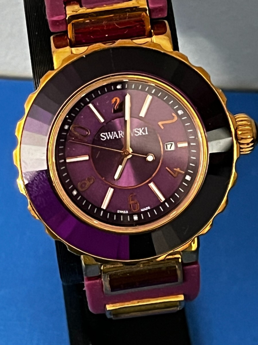Swarovski Women's Octea Sport Purple Gold 5th Anniversary Swarovski Women's Octea Sport Purple Gold 5th Anniversary
