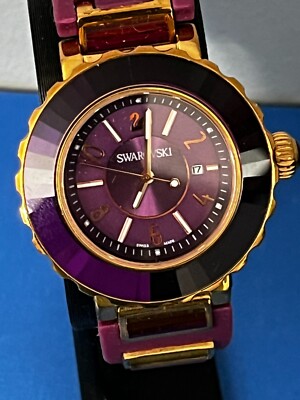 スワロフスキー 『Octea Sport - Ultra Purple』 Octea Sport Swarovski Watch Purple Swarovski Women's Octea Sport