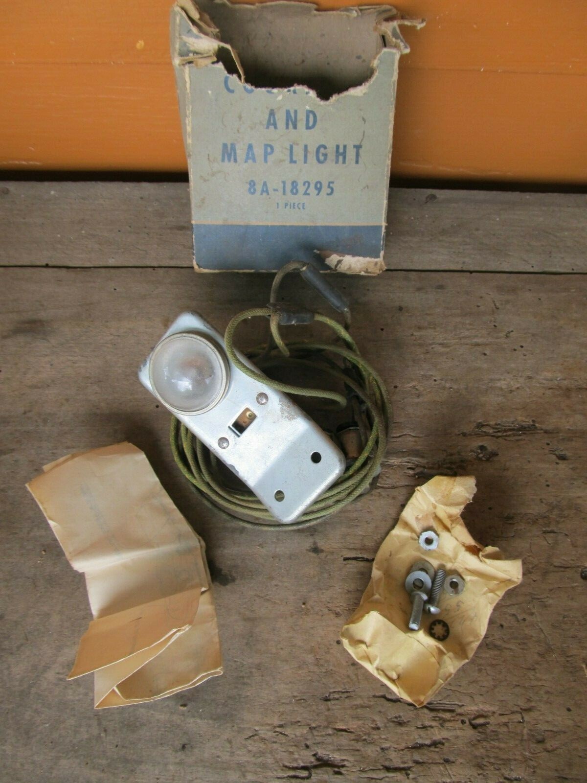 NOS 1949 1950 1951 Ford Accessory Map Light OEM FoMoCo 49 50 51