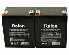 Raion Power 12V 5Ah UPS Battery For MGE Ellipse 800 - 2 Pack