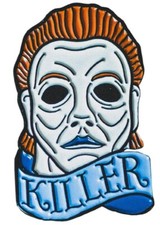 Halloween Michael Myers Horror Mask Metal Enamel Pin