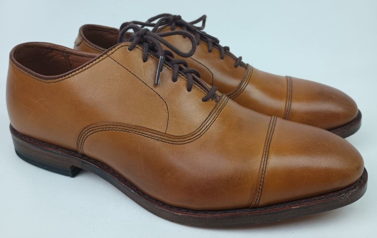 Allen Edmonds Park Avenue 5956 Walnut Leather Oxford Shoes  display picture 3
