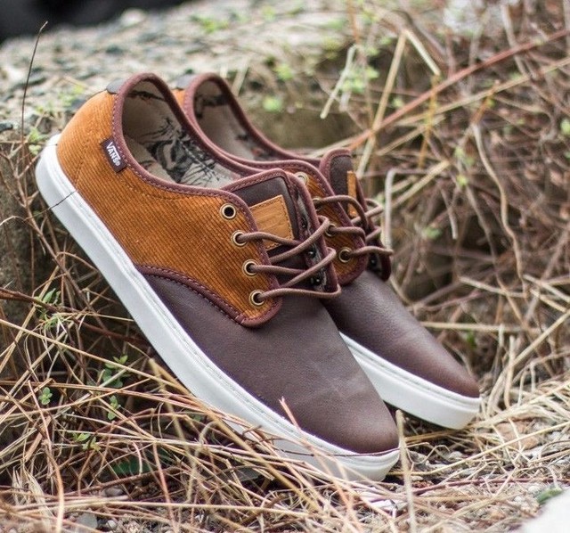 vans leather dress shoes