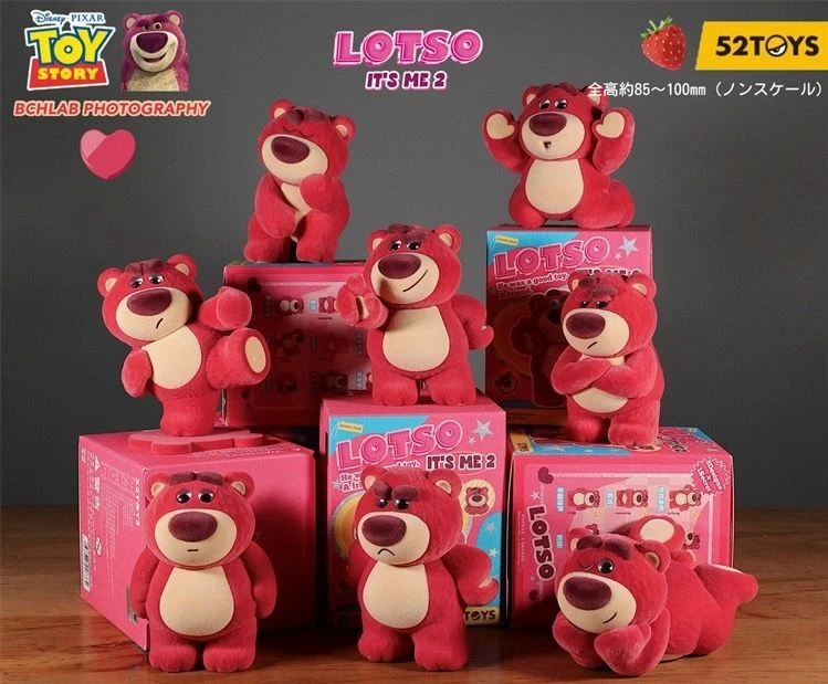 52TOYS Disney Lotso It's Me 2 Series BlindBox One set 8pcs