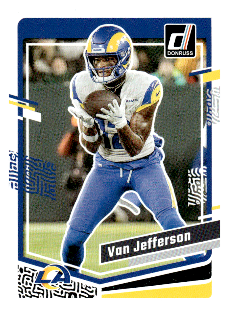 2023 Donruss #171 Van Jefferson RAMS | eBay