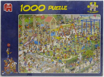 Jumbo 1000 Teile - Der Spielplatz - Jan van Haasteren -  2008  The Playground