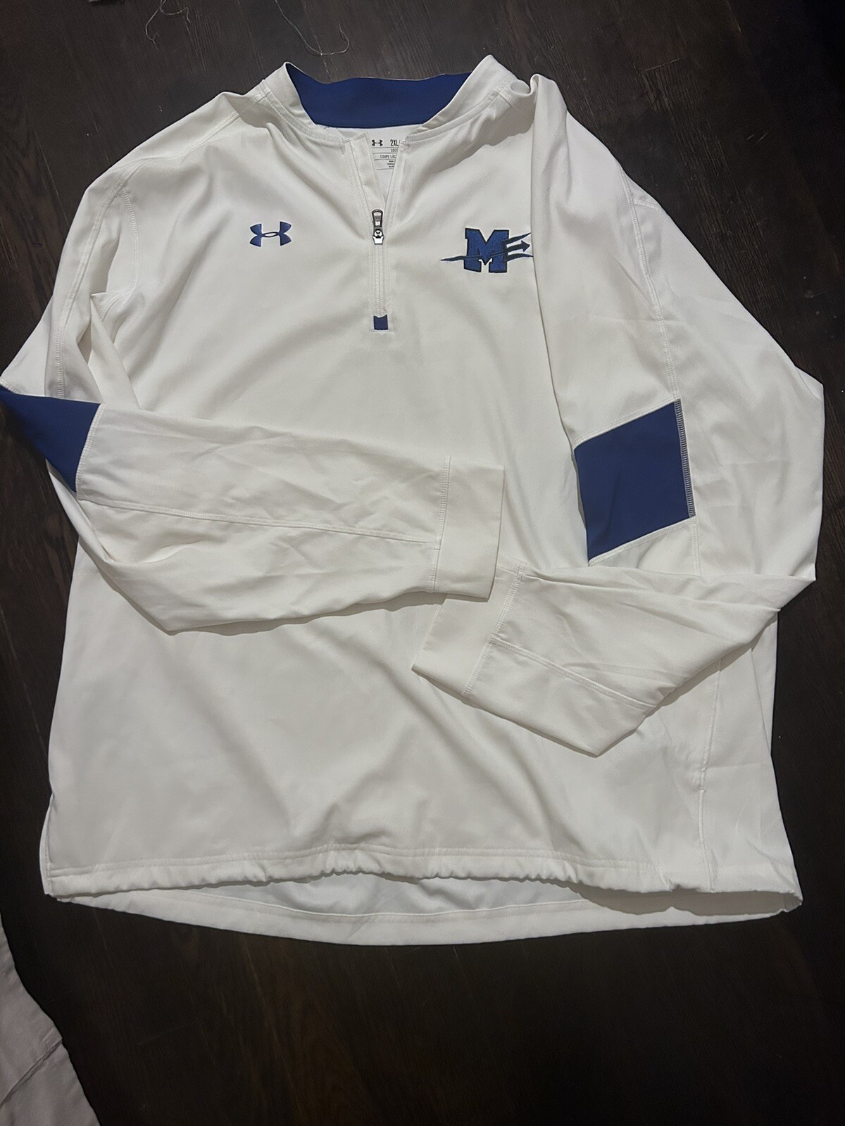 Under Armor 1/4 Zip Pullover Wind Jacket Size 2x … - image 1