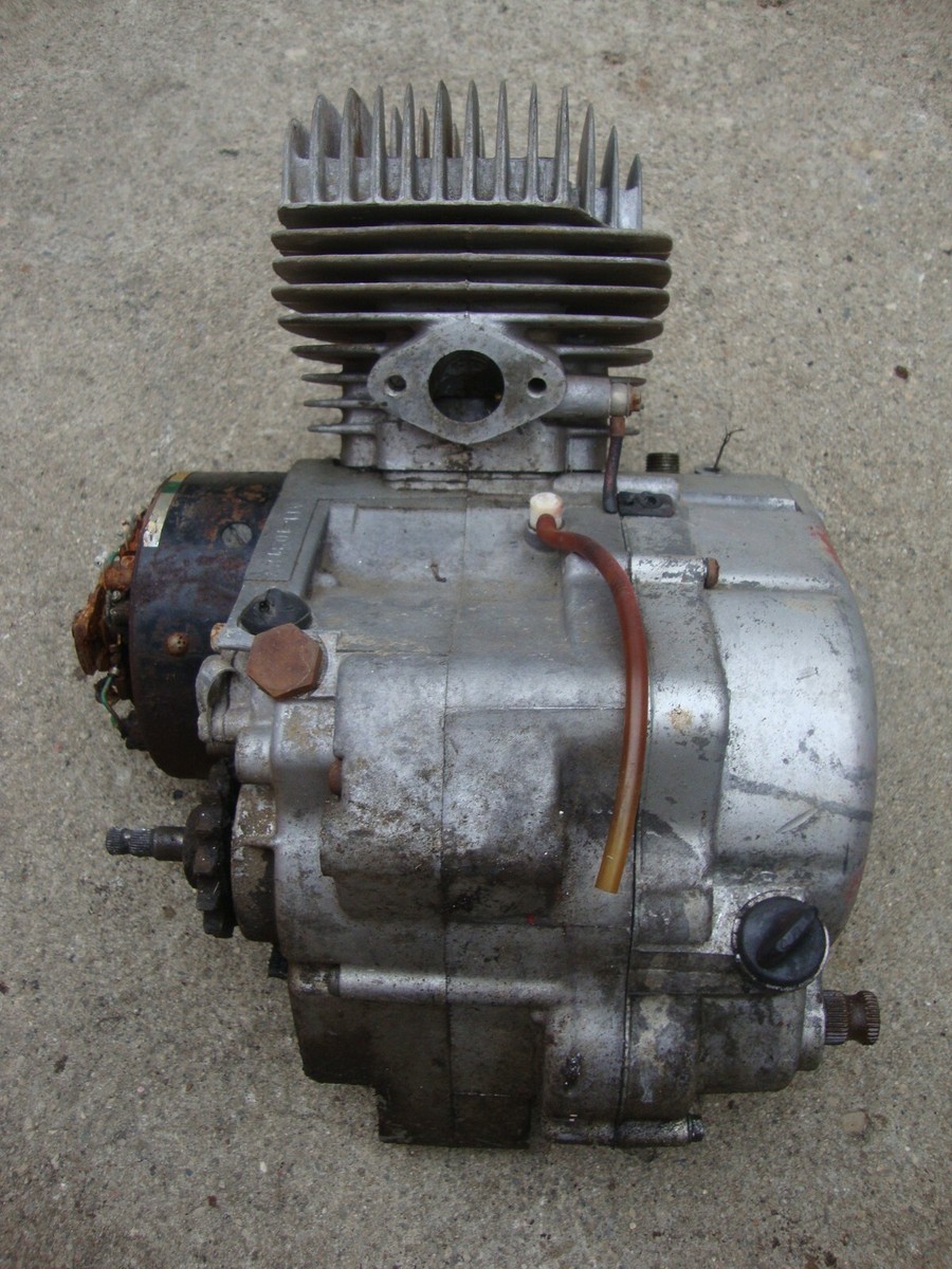 1969-1973 Yamaha AT1 125 Complete Engine Motor ASMBLY AT2 AT3 | OE