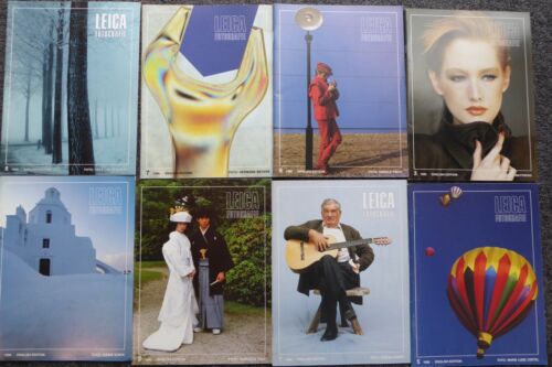 LEICA FOTOGRAFIE (photography) Magazine in English:  All 8 Issues - 1986 - Picture 1 of 4