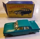 Matchbox Lesney Ford Zephyr III 6 - #33 Blue Green, Original Box