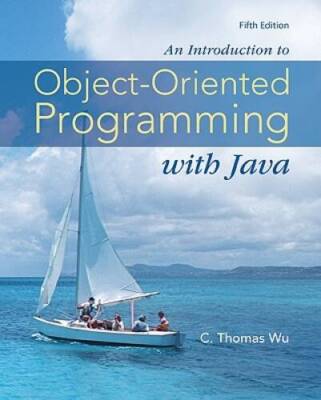 An Introduction to Object-Oriented Programming with Java - Paperback - GOOD