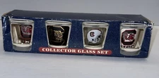 Set of 4 USC Gamecocks Shot Glasses Collection Glass Set Hunter