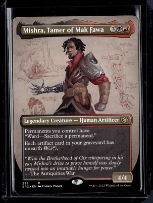 Mishra, Tamer of Mak Fawa - 295 - BRO - NM - MTG Magic the Gathering | eBay Mishra, Tamer of Mak Fawa - 295 - BRO - NM - MTG Magic the Gathering | eBay
