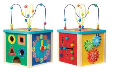 Imaginarium Wooden Activity Imaginarium Activity Cube Wooden Cube