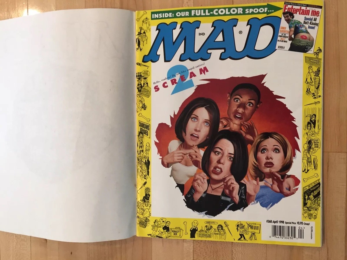 70's ヴィンテージ　ポスター　MAD magazine アルフレッド　乱交 Vintage Mad Magazine, April 1977 Issue Mad Magazine, Alfred