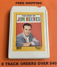 The Best Of Jim Reeves 8 track tape tested / Serviced