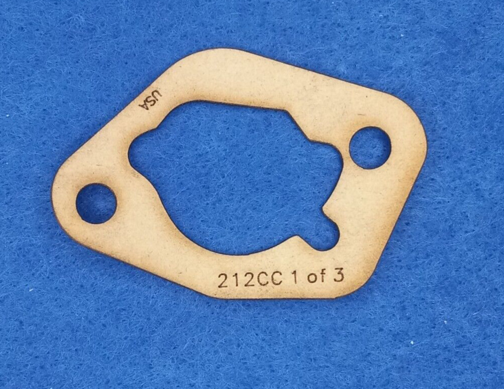Set of 3 Carburetor Gaskets for Predator 6.5HP 212CC Engine Made in USA
