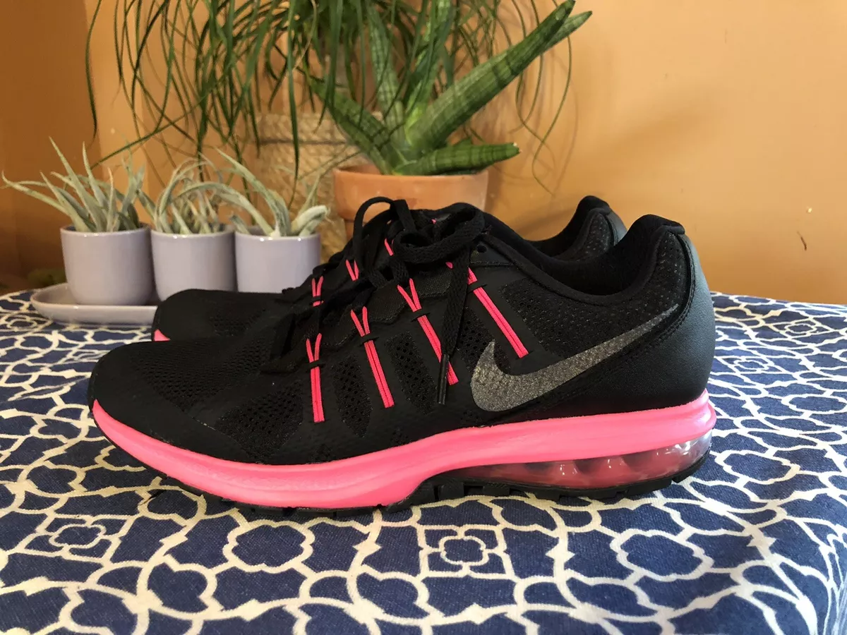 nike air max dynasty women athletic shoe black pink - 001 - nike air max  dynasty women athletic shoe black pink FV6910