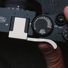 Finger Thumb Skin Grip Hot Shoe Cover Handle For Fuji X100VI Fujifilm X-100VI