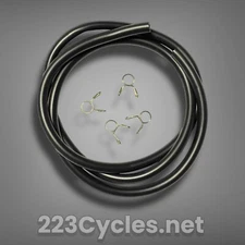 *3 FT*   3/16" (5mm) Black  Vent/Fuel Line