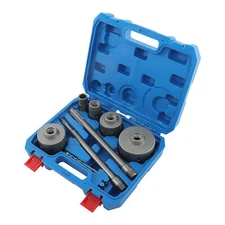 9PCS Concrete Hole Saw Kit Masonry Hole Saw 30 40 65 80 100 MM for Brick, Cement