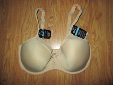 Womens BALI Smoothing 3D spacer cups lightly lined underwire bra 36DD 36 DD NWT