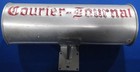 Courier Journal Times Newspaper Tube Mailbox Advertising — photo 1
