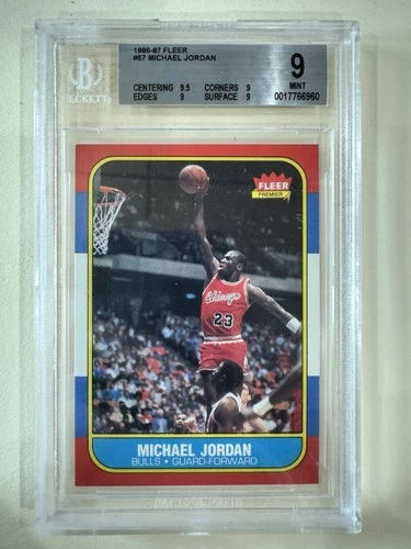 1986-87 Fleer - Michael Jordan #57 (RC)