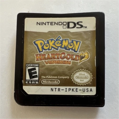 Pokémon HeartGold Version Nintendo DS NTSC Multiplayer Role Playing Game