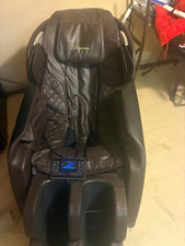 Real Relax Brown Electric Massage Chair Recliner
