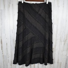 Midi length pull on stretch skirt fits medium/large whimsigoth witchy boho fall