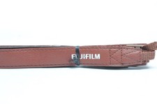 FUJI FUJIFILM Brown Slim Leather Strap