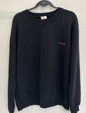Celine x Scott Daniel Ellison Black Sweatshirt XL Limited Edition