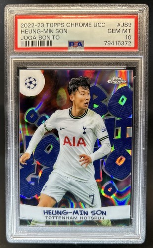 2022-23 Topps Chrome UEFA Heung-min Son Joga Bonito #JB-9 Tottenham PSA 10