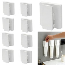 9 Pcs Adhesive Wall Clips, Tapestry Hangers for Walls 2.36 Inch Anti Slip Han...