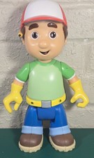 Disney HANDY MANNY 10" Talking Action Figure 2007 Mattel TESTED WORKS Pre-owned