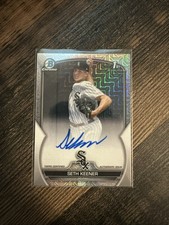 2023 Bowman Chrome Draft Seth Keener 1st Year Mojo Refractor Auto #/150!