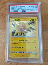 Zapdos Holo #SM145 PSA 9 Black Star Promo 2018 Pokémon Fall Collectors Chest on eBay