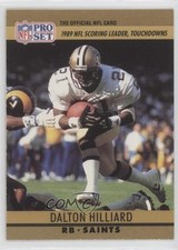 1990 Pro Set League Leader Dalton Hilliard #12 09at