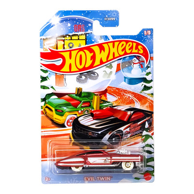HOTWHEELS Evil Twin Red HW Winter Series HVX16 2024