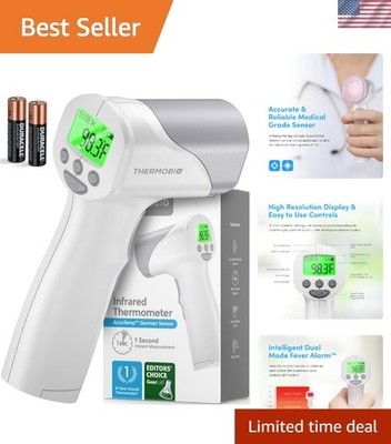 Versatile Touchless Infrared Thermometer for Infants, Kids & Adults -